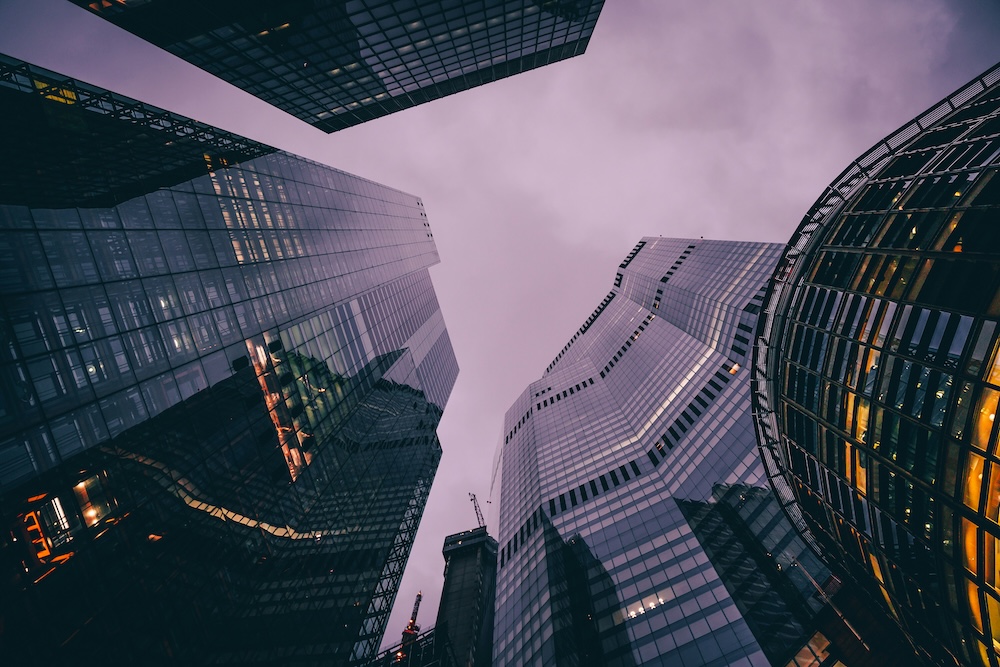 London Business District Skyline